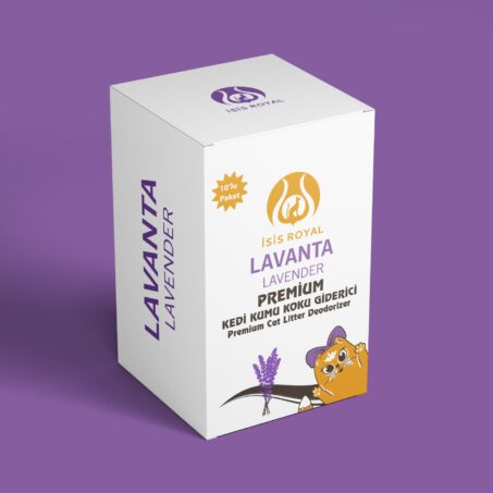 İsis Royal Premium Kedi Kumu Koku Giderici Lavanta Kokulu 10'lu Paket