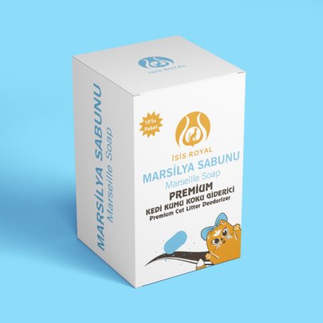 İsis Royal Premium Kedi Kumu Koku Giderici Marsilya Sabunu Kokulu 10'lu Paket