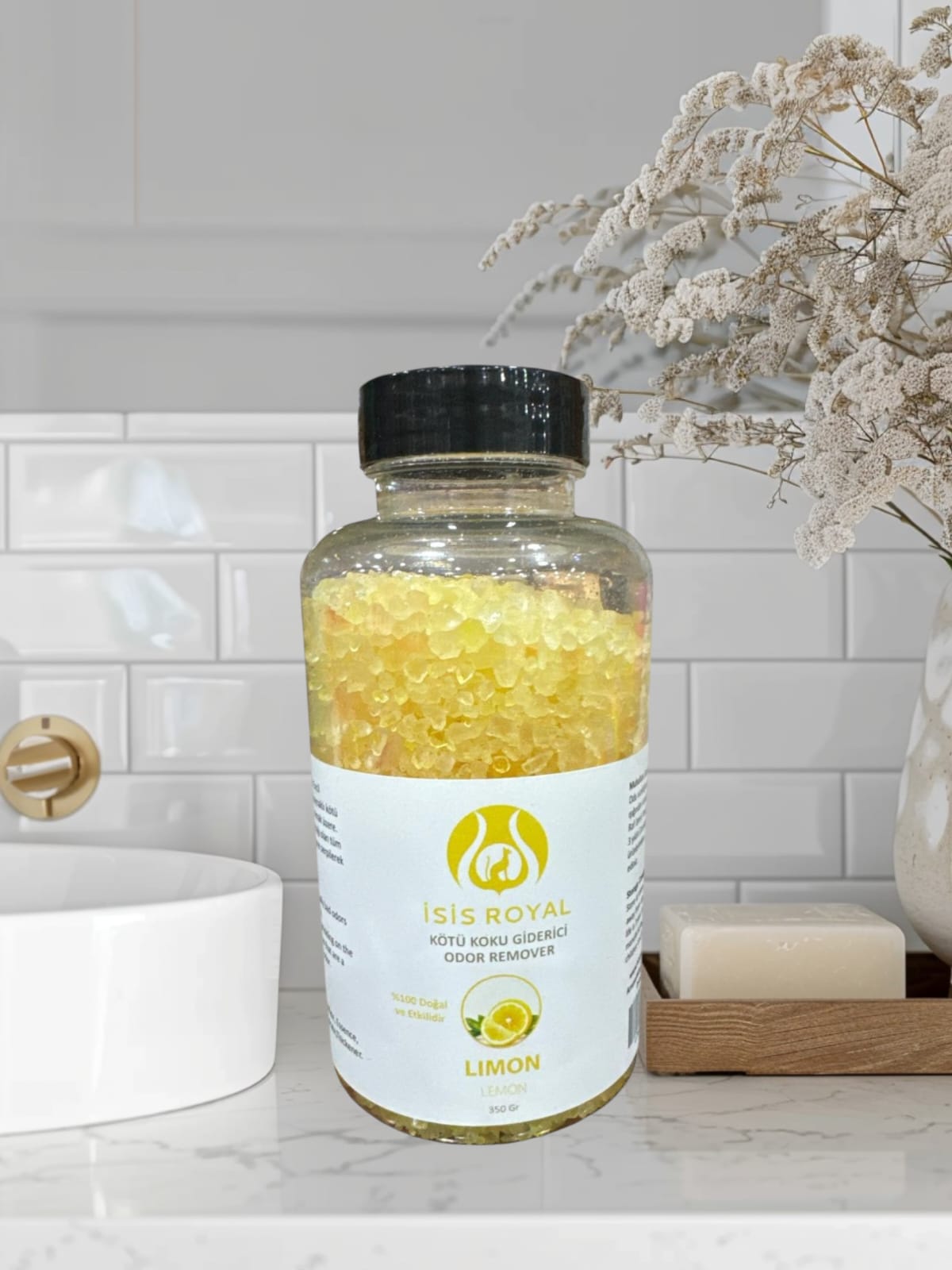 İSİS ROYAL KÖTÜ KOKU GİDERİCİ LİMON 350GR - Görsel 2